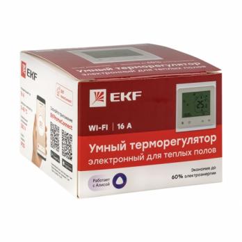 Умный терморегулятор для теплых полов Wi-Fi EKF