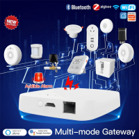 Шлюз MOES Multi-mode Gateway Bluetooth MHUB, LAN & Wi-Fi 2.4GHz, Wi-Fi 2.4GHz & ZigBee & BLE & Mesh