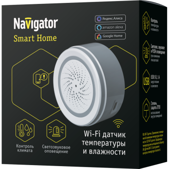 Датчик температуры и влажности WiFi Navigator