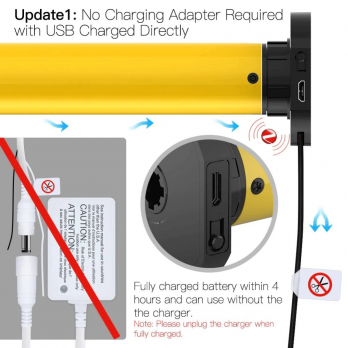 Умный мотор для рулонных штор Zigbee Moes