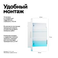 ATLASDESIGN SMART розетка Zigbee, L+N, ATN000145Z Systeme Electric белая
