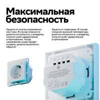 ATLASDESIGN SMART розетка Zigbee, L+N, ATN000145Z Systeme Electric белая