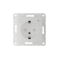 ATLASDESIGN SMART розетка Zigbee, L+N, ATN000145Z Systeme Electric белая