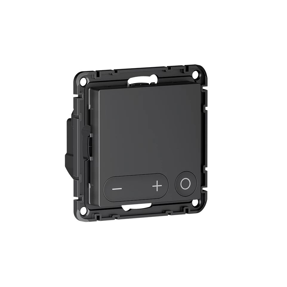 ATLASDESIGN SMART Zigbee терморегулятор черный ATN001038Z Systeme Electric