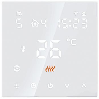 Терморегулятор Wi-Fi сенсорный белый Русское тепло ТР-505