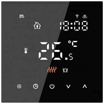 Терморегулятор Wi-Fi сенсорный черный Русское тепло ТР-505