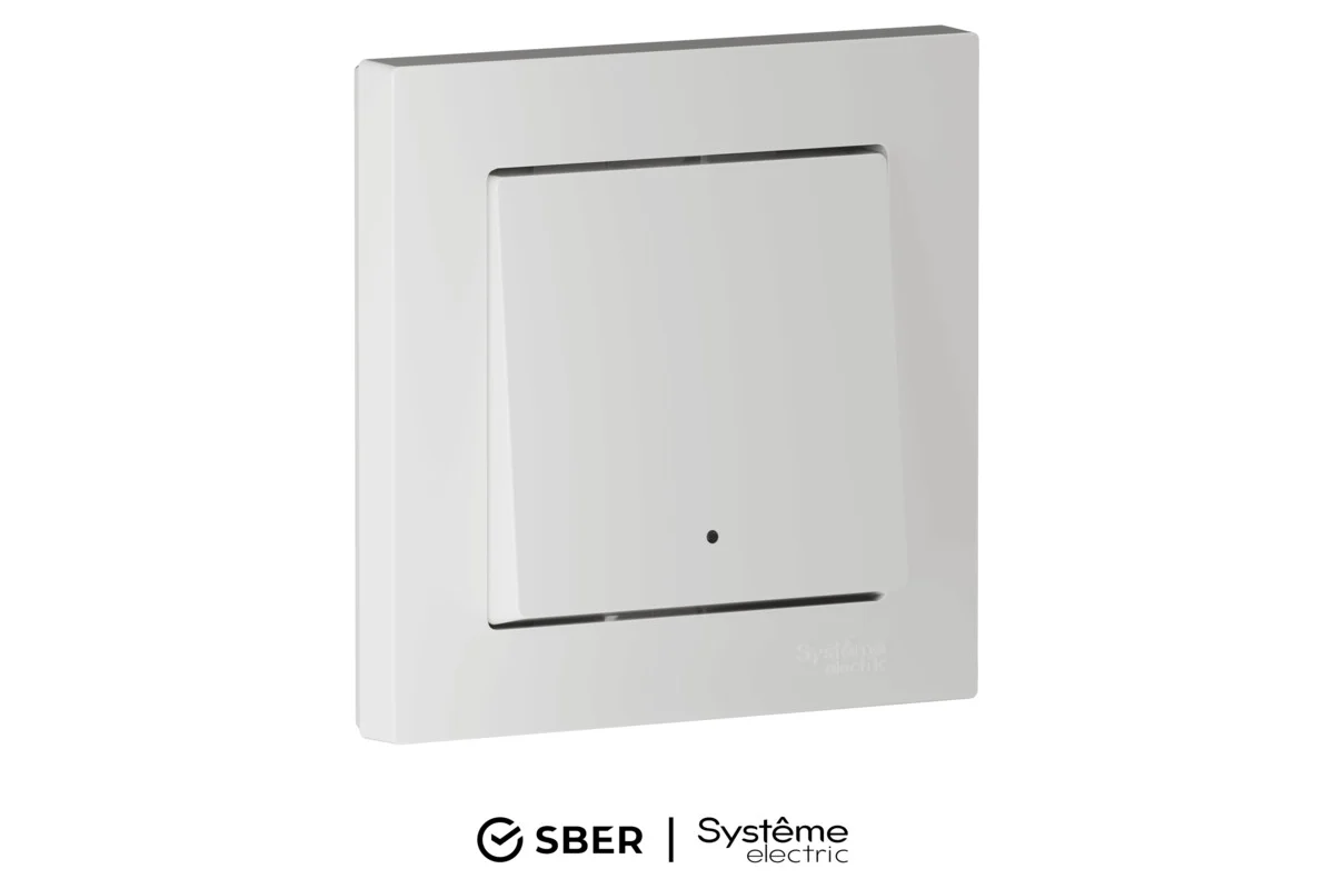 ATLASDESIGN SMART Zigbee выключатель 1-кл ATN000113Z Systeme Electric белый