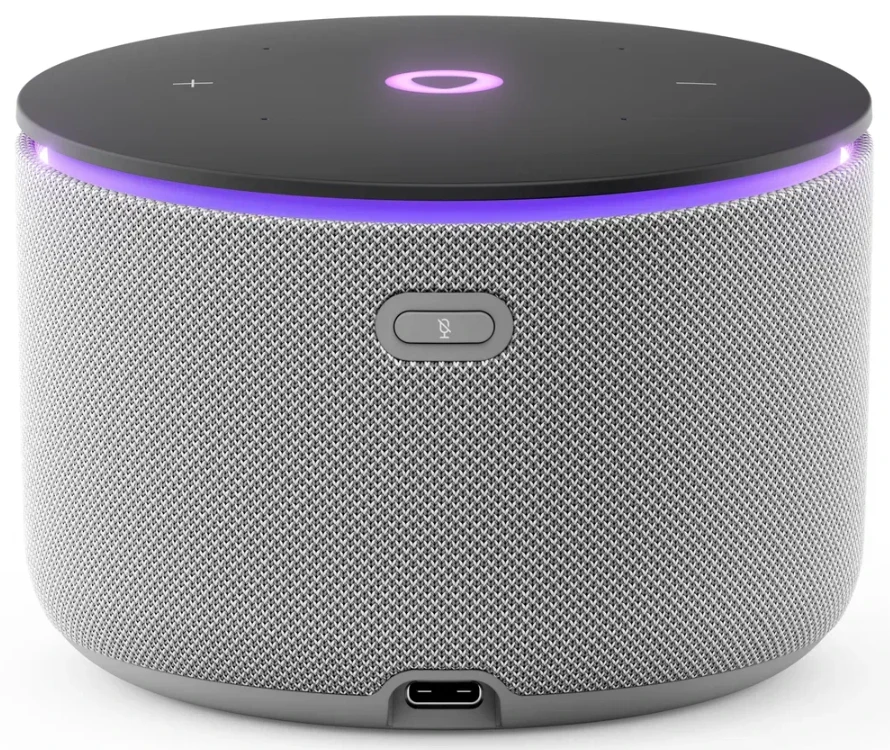 Умная колонка Яндекс Станция Мини 3 Про с Zigbee серая